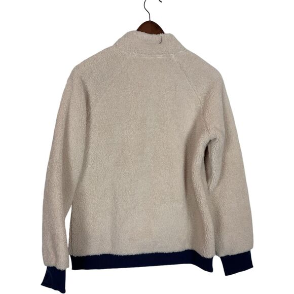 Athlete Girl So Snug Sherpa Cream 1/2 Zip Fleece Pullover Sweater Girls XXL - Picture 7 of 7